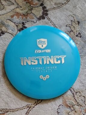 NEW Discmania Evolution Instinct Fairway Driver - Blue 174 GRAMS